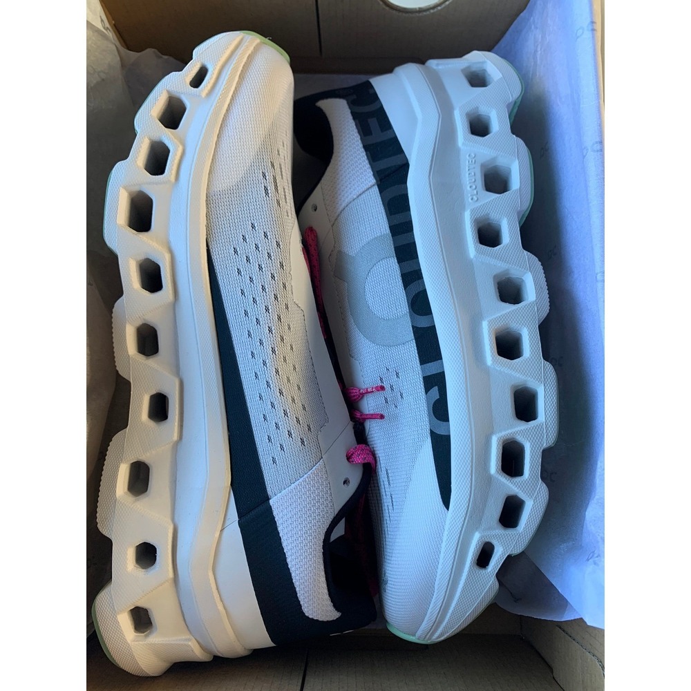 On‎ Cloudmonster Frost Black Men's Running Shoes Size 8 US - Picture 5 of 8